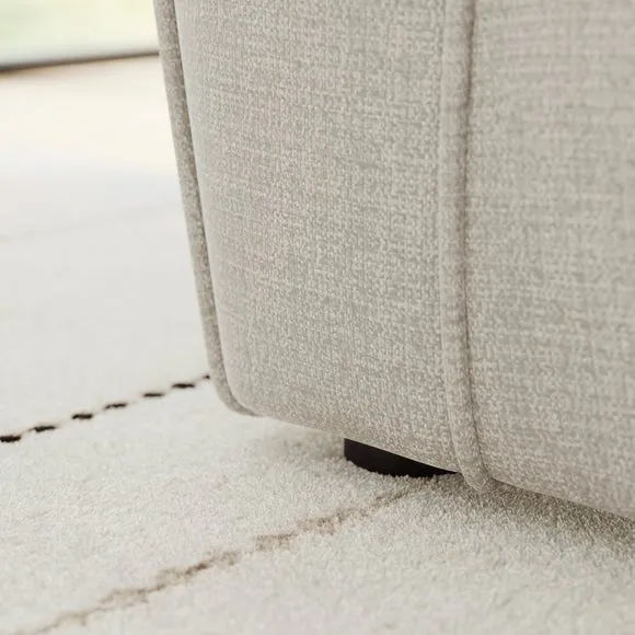 Blake Soft Texture Chenille Corner Chaise Sofa 4