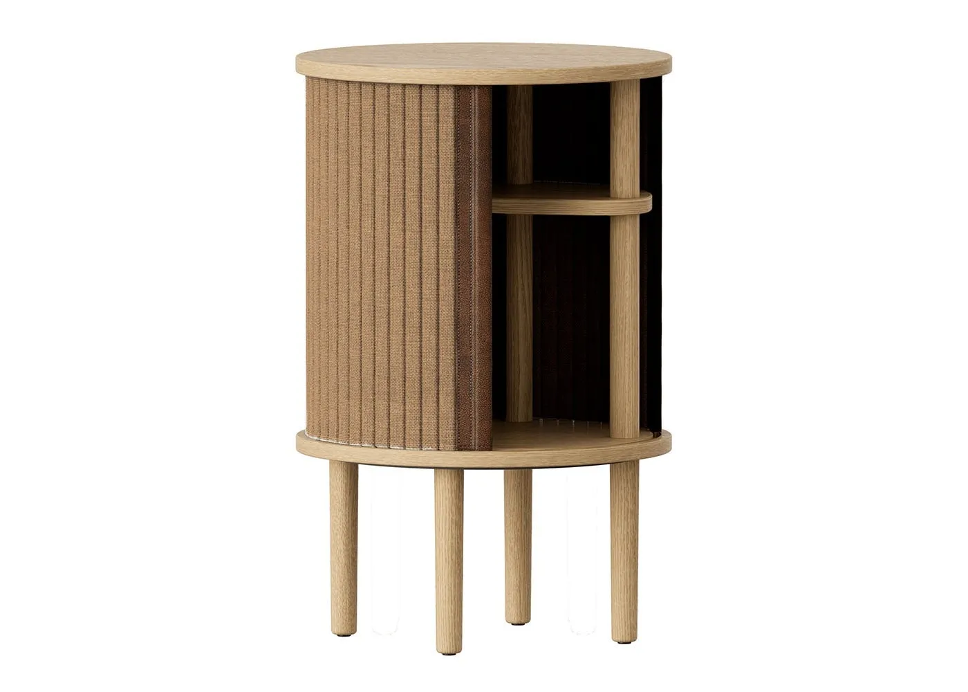 Umage Audacious Side Table Oak & Horizons Sugar Brown 1