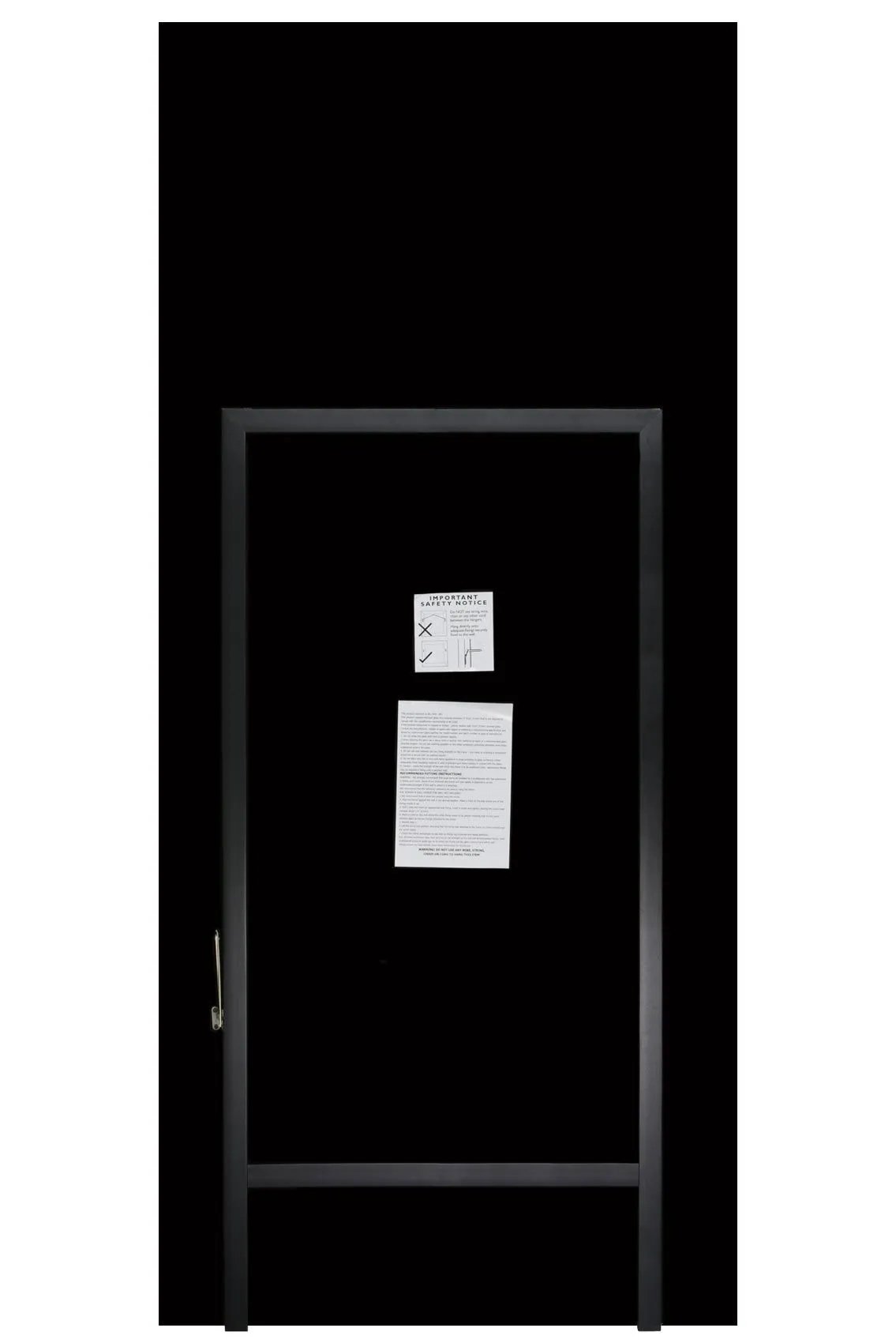 MirrorOutlet Cheval Triple-Bevel Free Standing Mirror 170 x 58 CM 5ft7 x 1ft11 in Silver 3