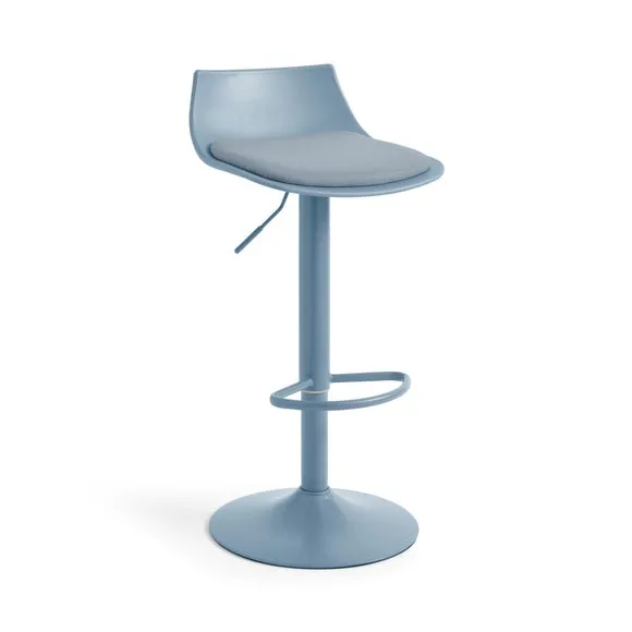 Dallis Height Adjustable Barstool, Fabric 5