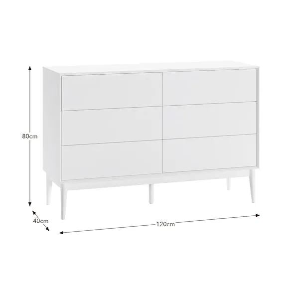 Juna 6 Drawer Chest 6