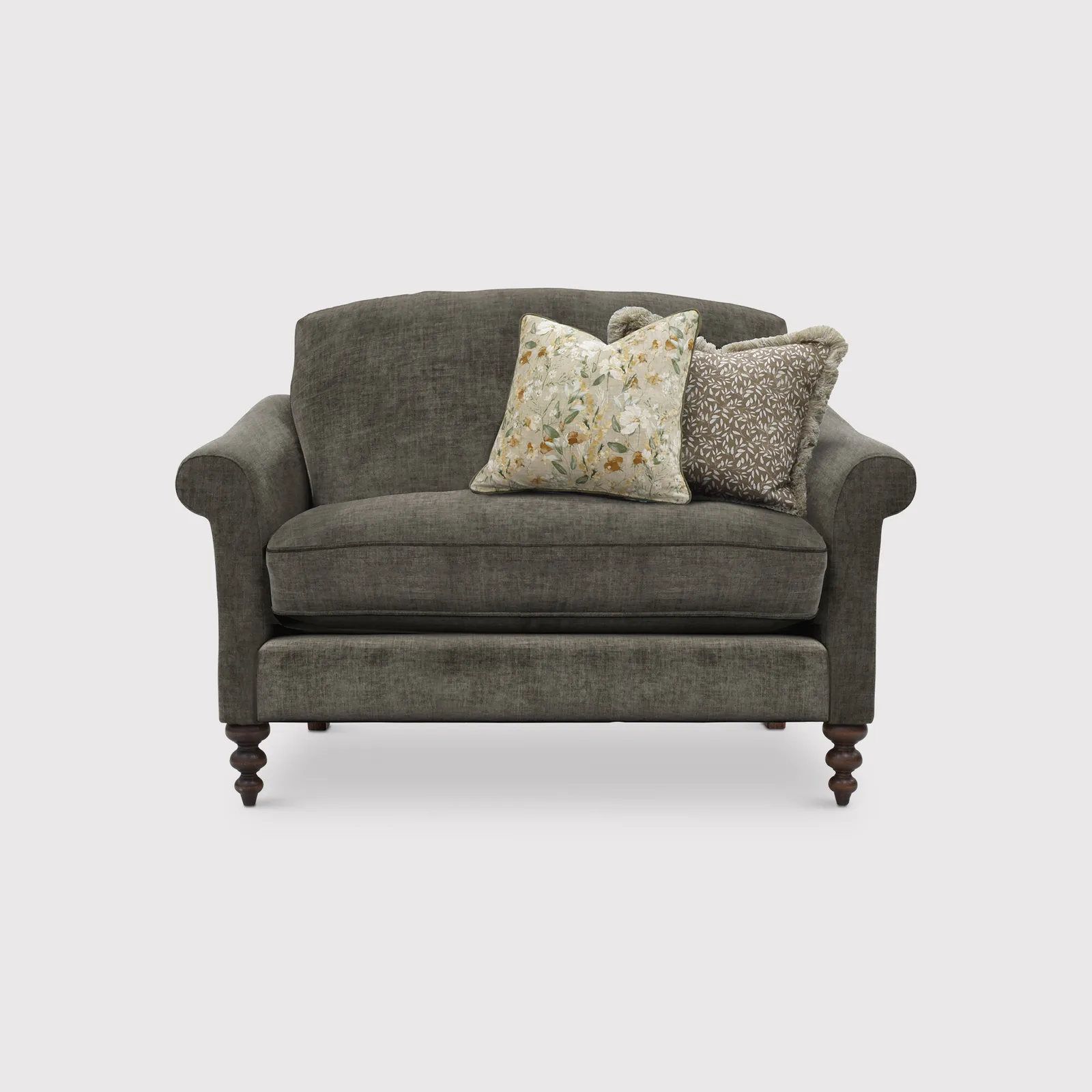 English Heritage Clover 26 Cuddler With Pre Set Scatters, Grey Fabric | Barker & Stonehouse 1