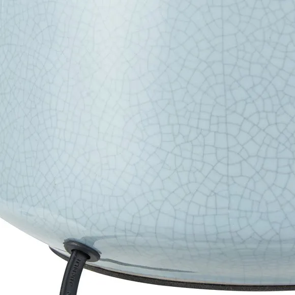 Nora Crackle Effect Table Lamp 5