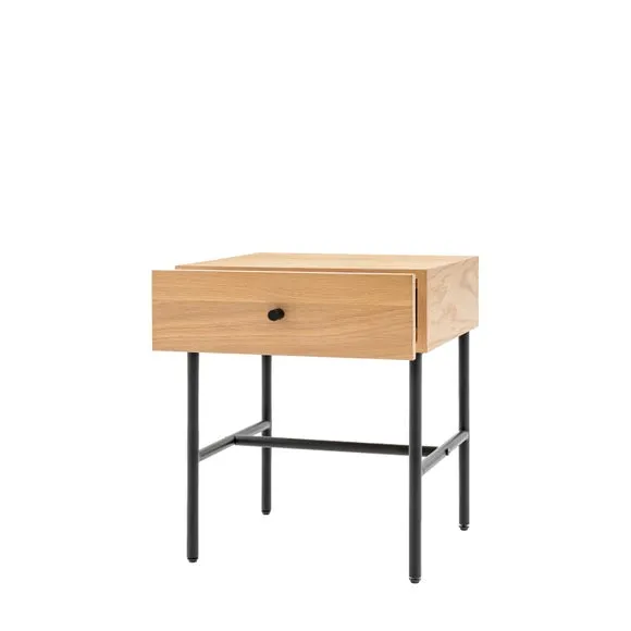 Aubourn 1 Drawer Bedside Table 6