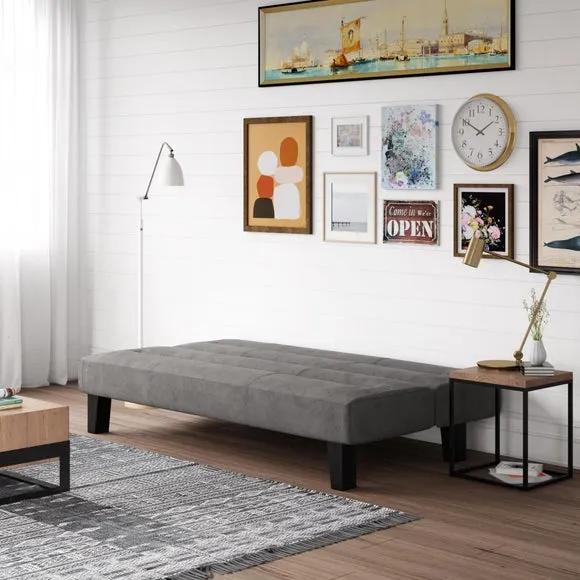 Kebo Velvet Clic Clac Compact Double Sofa Bed 3