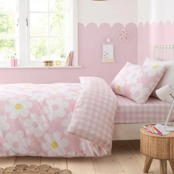 Bedlam Retro Daisy Single Fitted Sheet 2
