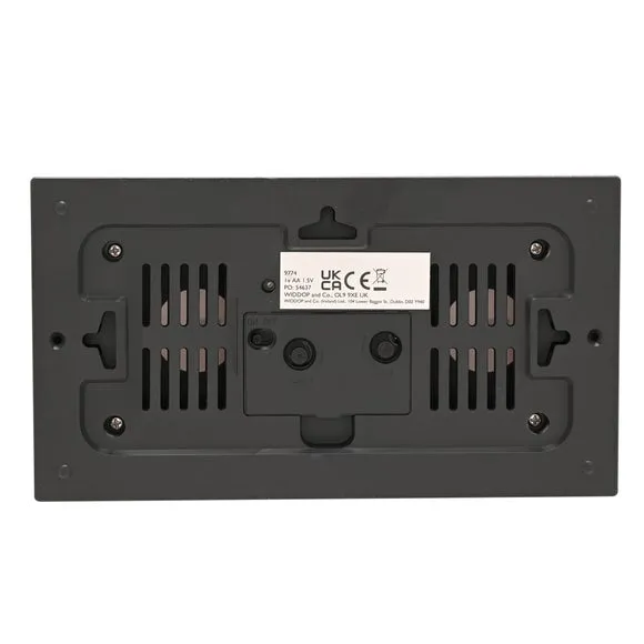 Hometime Rectangle Analogue Alarm Clock 4