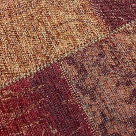 Patchwork Chenille Rug 3