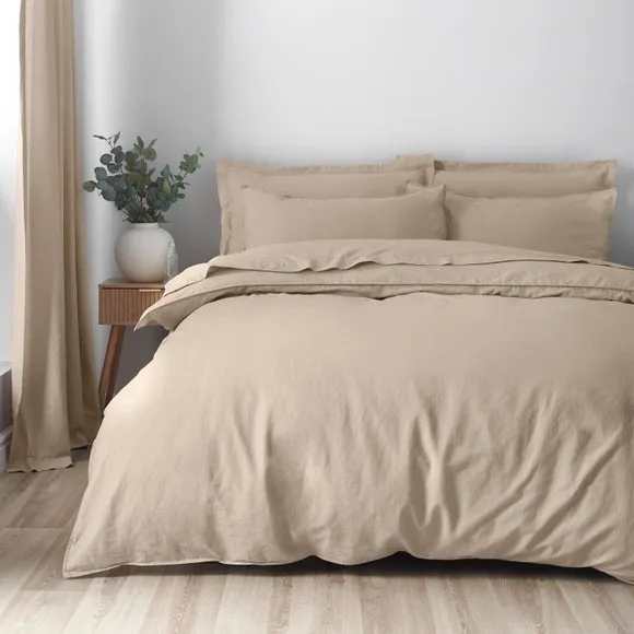 Cotton Linen Duvet Cover & Pillowcase Set 1