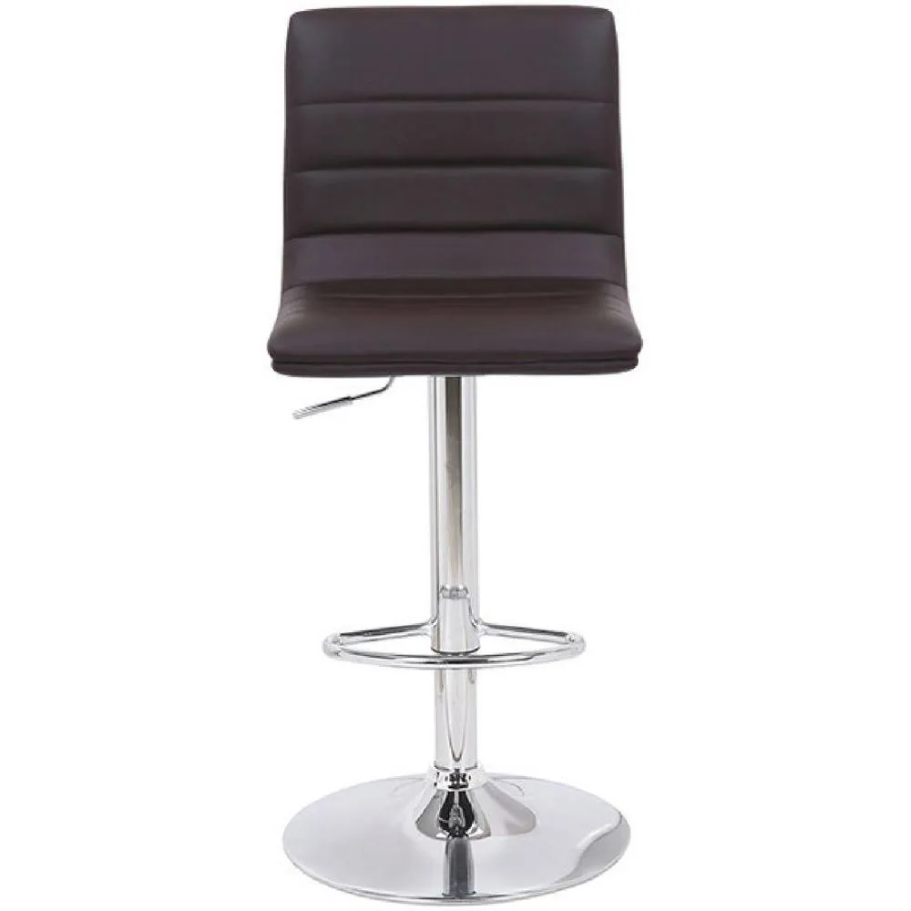 netfurniture Amazon Brown kitchen Swivel Bar Stool Height Adjustable 4