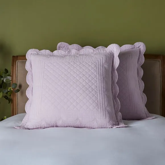 Dorma Soft Scalloped Pillow Sham 1