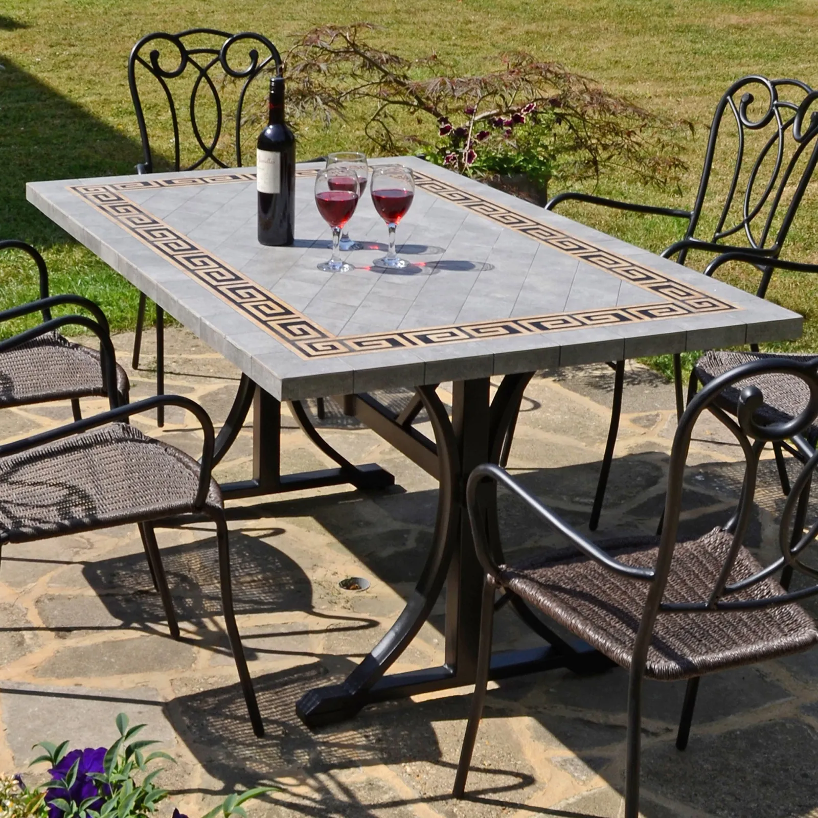 Burlington 6 Seater Dining Set with Ascot Chairs