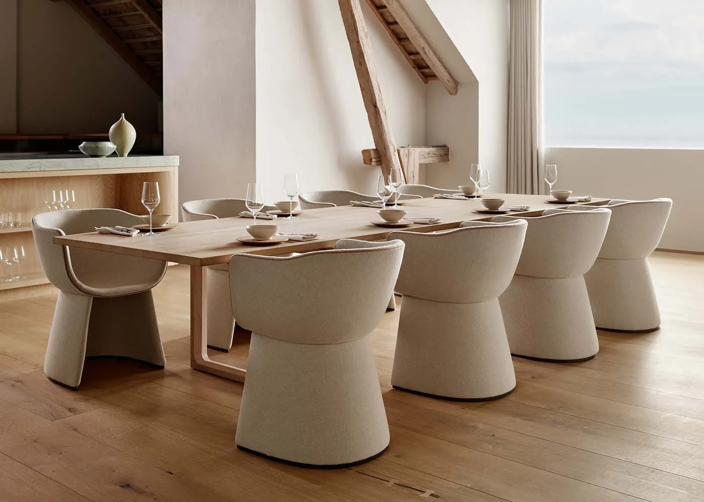 Fritz Hansen Monolit Dining Chair Inner Vidar 363 & Outer Vidar 222 4