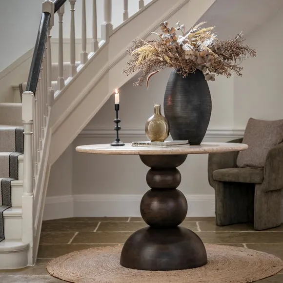 Salcombe 4 Seater Round Dining Table 2