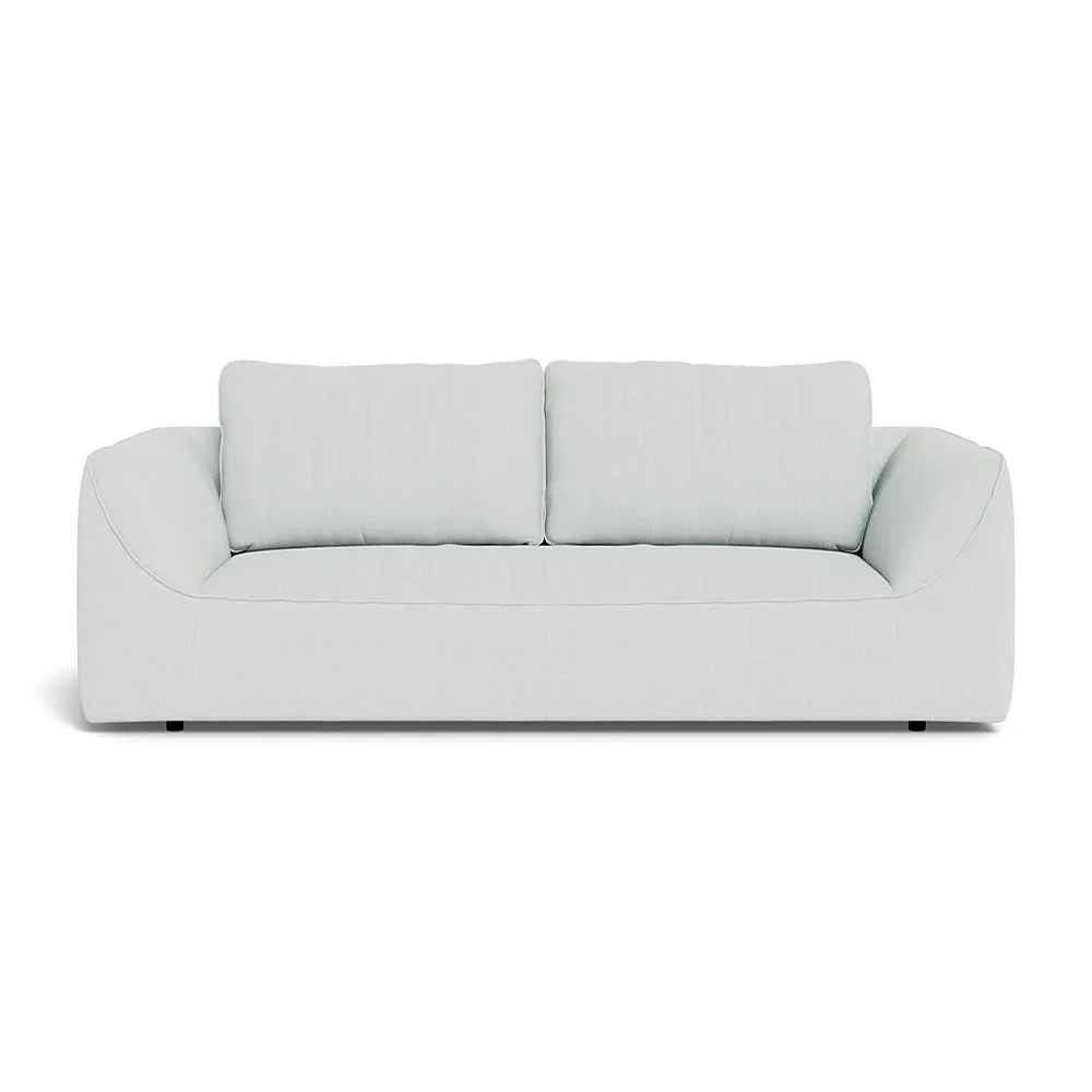 Heal's Morven 3 Seater Sofa Broad Weave Tin 1