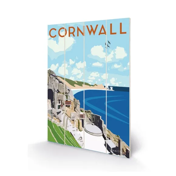The Art Group Cornwall Wooden Wall Art 2
