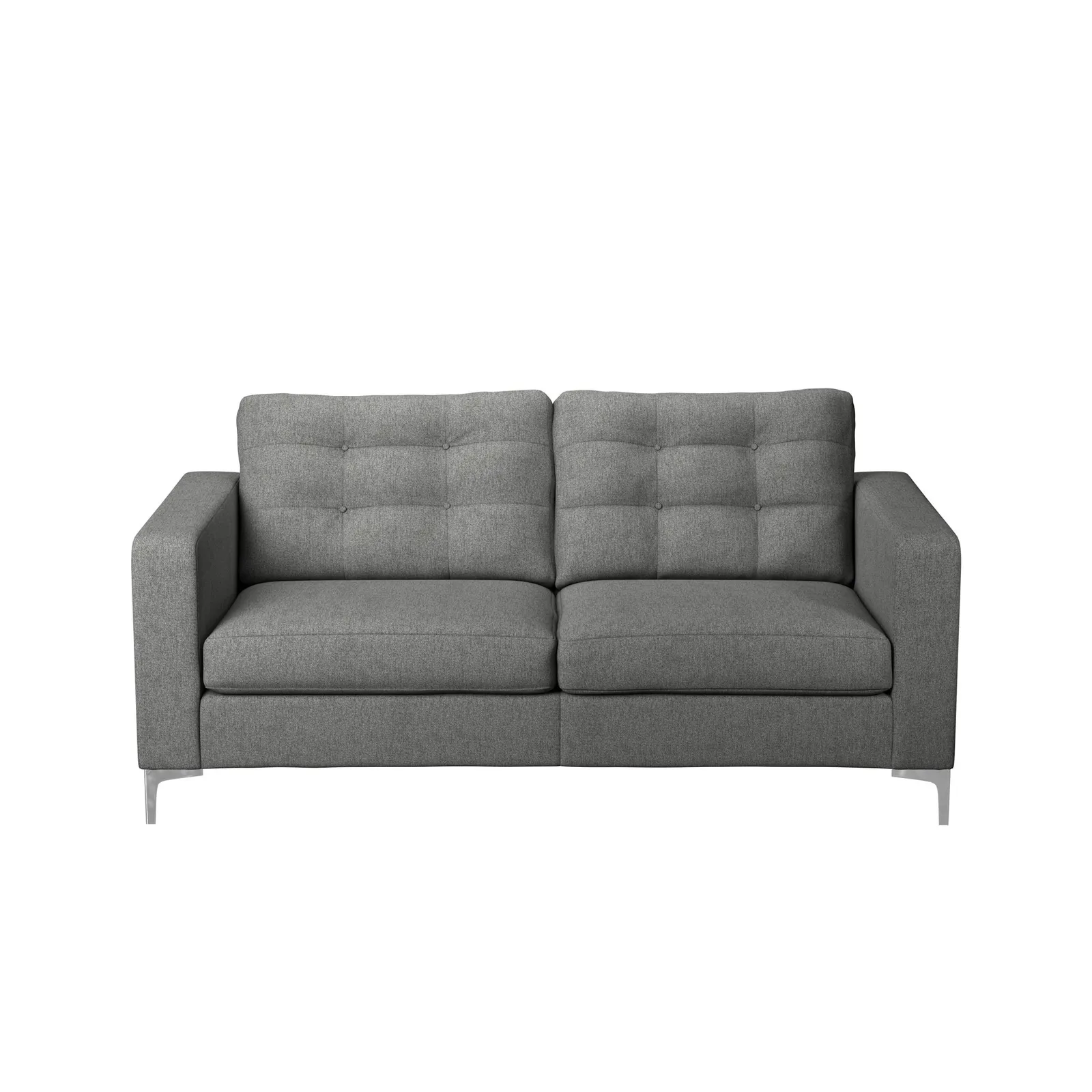 Hackney Herringbone 3 Seater Sofa Pewter