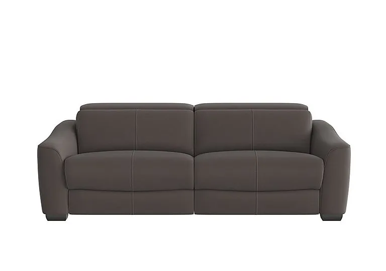 Xavier 3 Seater Fabric Sofa - Dark Grey