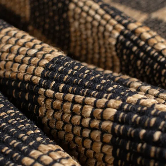 Jute Checkerboard Rug 2