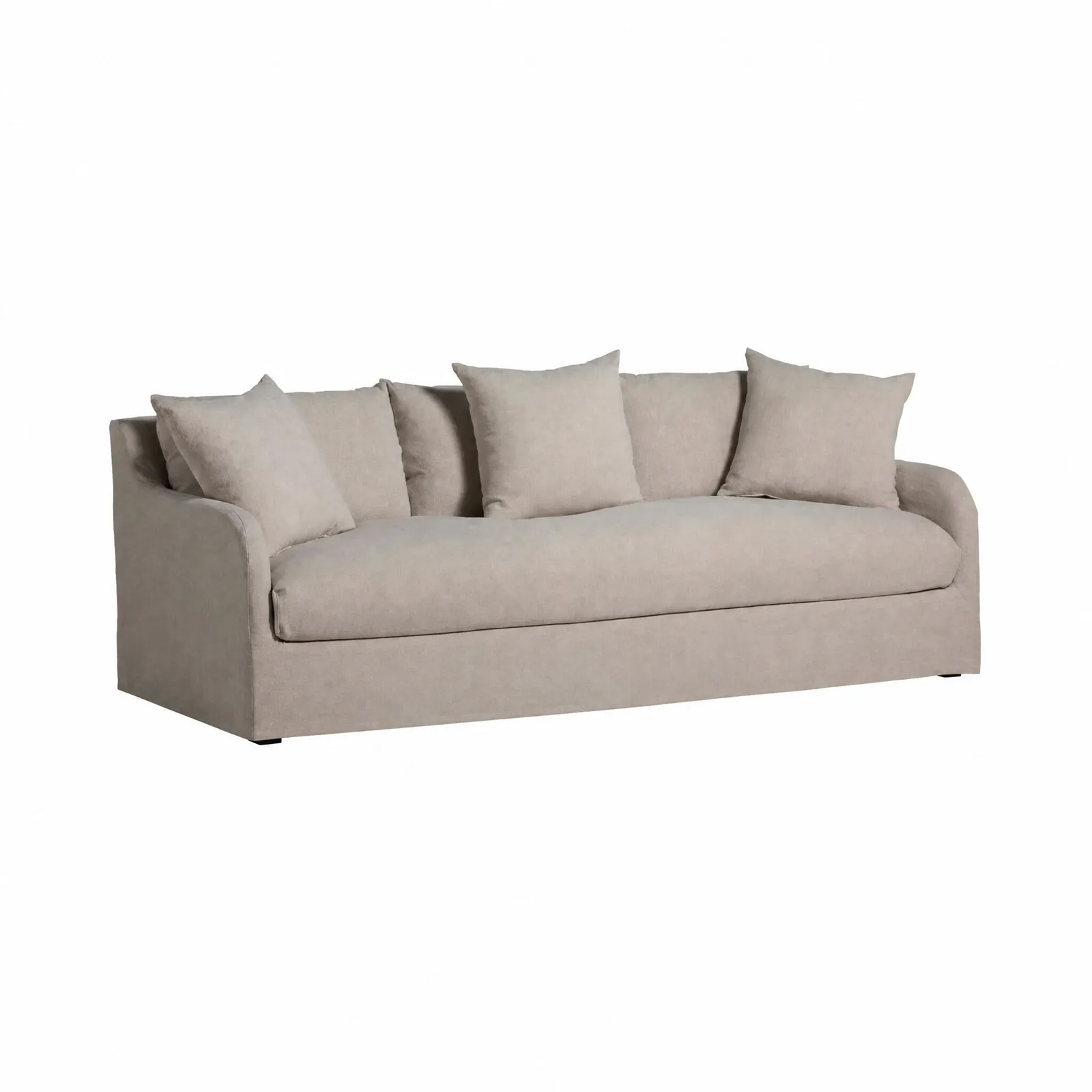 Charlbury 3 Seater Sofa, Neutral Fabric | Barker & Stonehouse 2