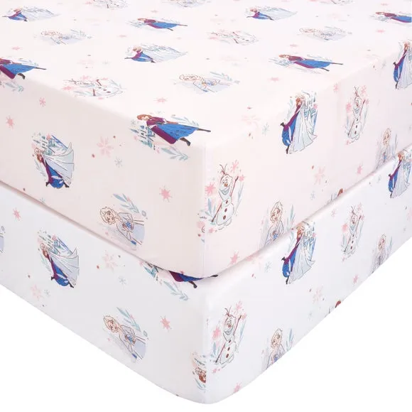 Disney Set of 2 Frozen Fitted Bed Sheets 3