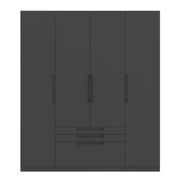 Foster 4 Door 3 Drawer Wardrobe 3
