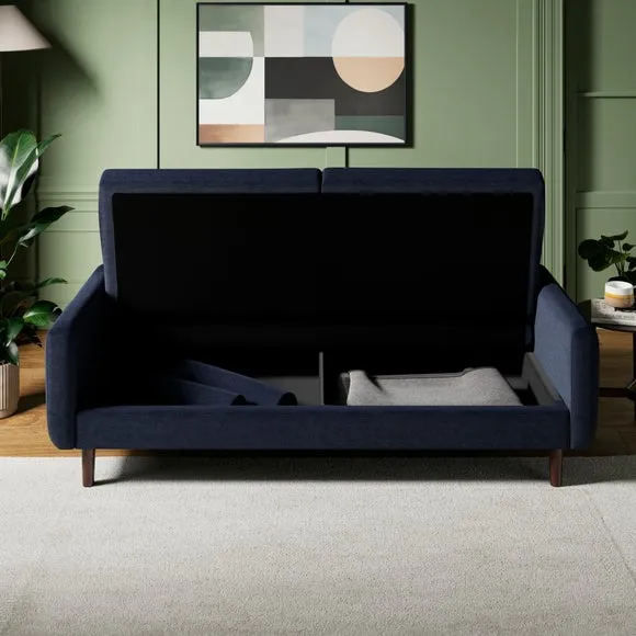 Margot Chenille Clic Clac Storage Sofa Bed 4