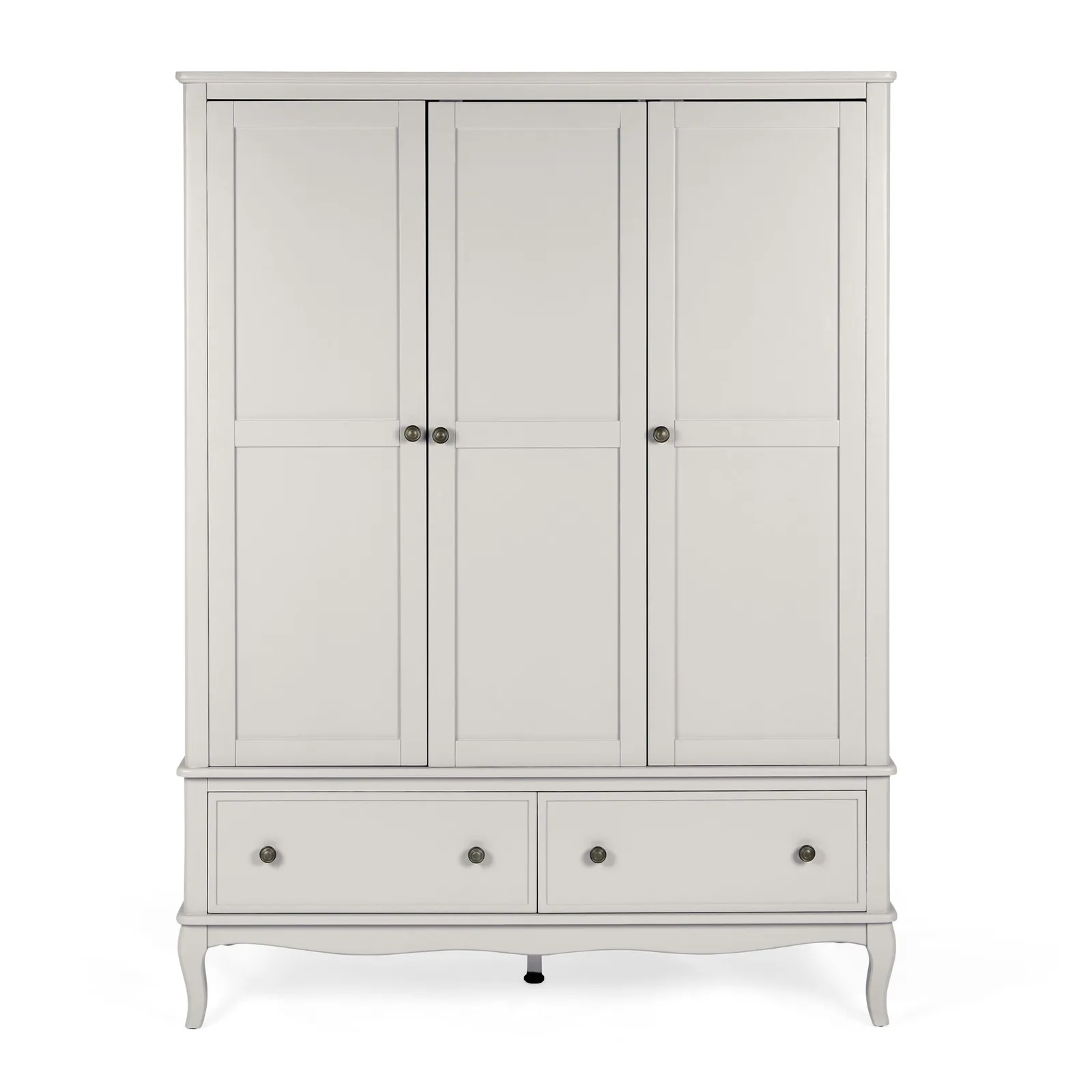 Clara Triple Wardrobe Grey