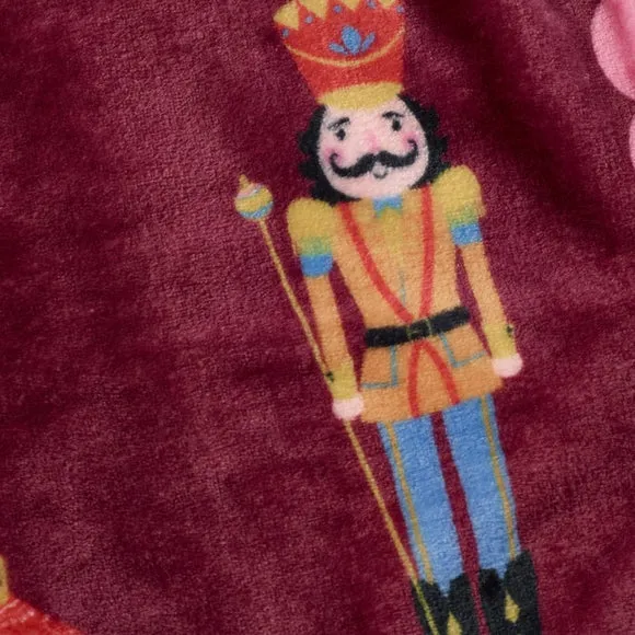 Catherine Lansfield Christmas Nutcracker Throw Blanket 2