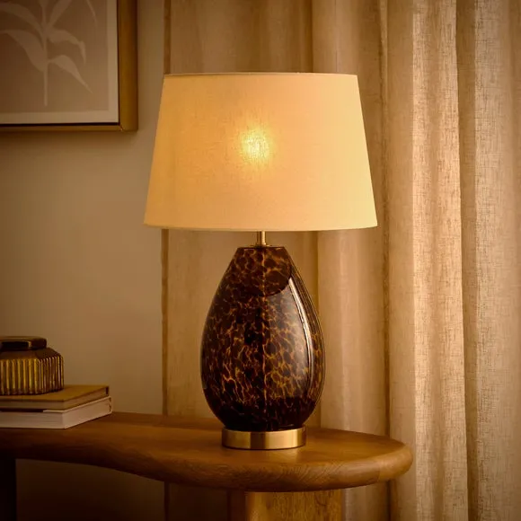 Kira Tortoiseshell Table Lamp 2