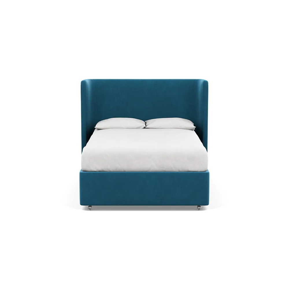 Heal's Deep Divan Double Smart Velvet Ocean None 1