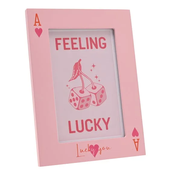 The Feel Good Club Set of 2 Lucky You and Good Vibes Photo Frames 3