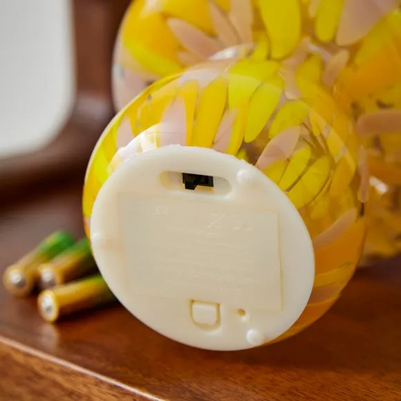 Mini Mushroom Glass LED Table Lamp 4