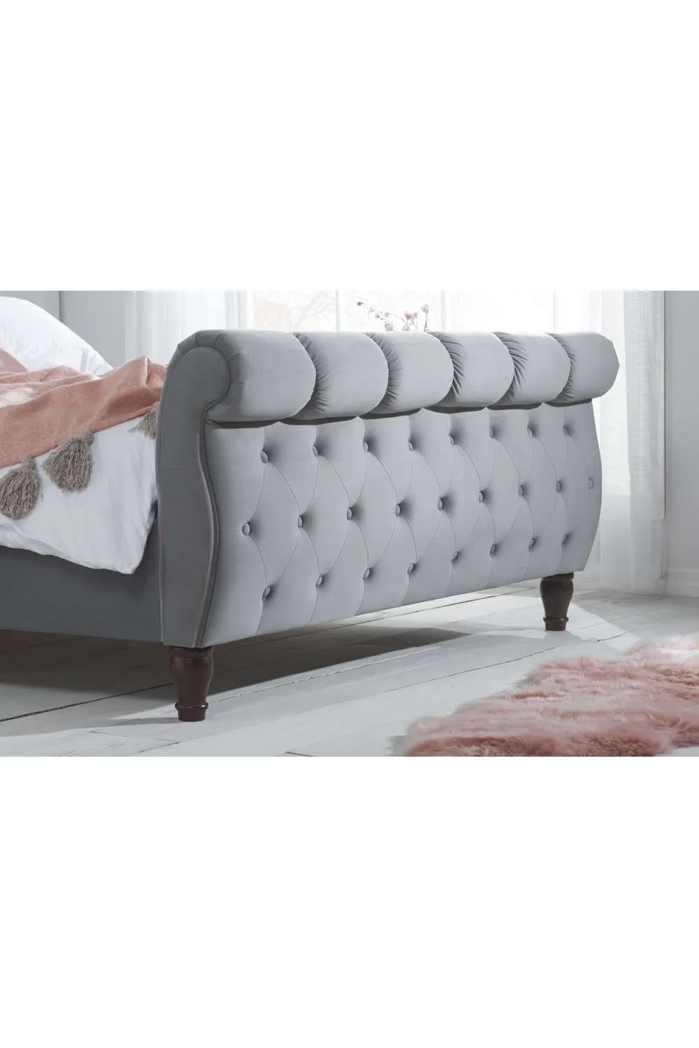 Birlea Colorado Bed in Grey 3