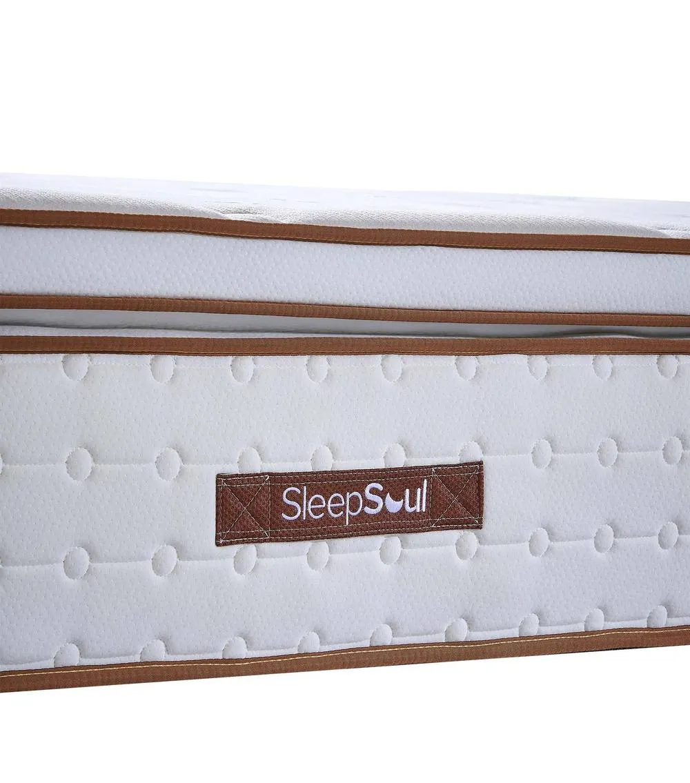 Birlea SleepSoul Space 3000 Mattress Memory Foam Pocket Sprung in White 2