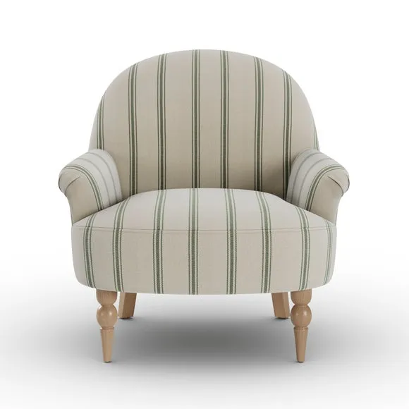 Petit Folkstone Stripe Armchair 6