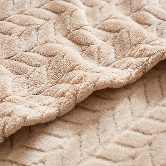Amelia Recycled Throw Blanket, 200cm x 200cm 2