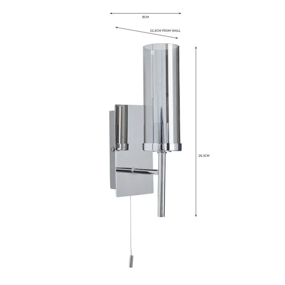 Hotel Chelsea Bathroom Wall Light 6