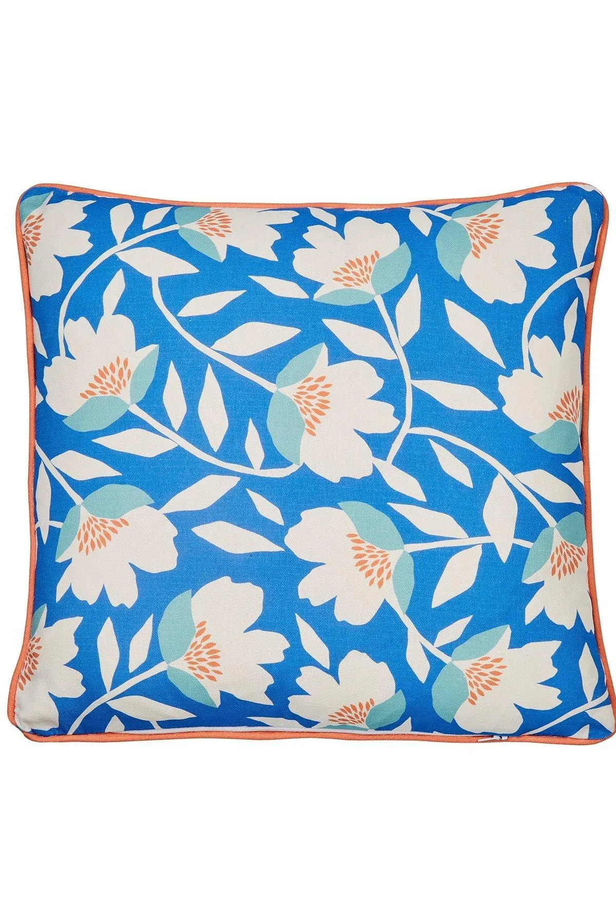 Fusion 'Luna' Outdoor Water & UV Resistant Garden Filled Bench Cushion in Duck Egg Blue 3