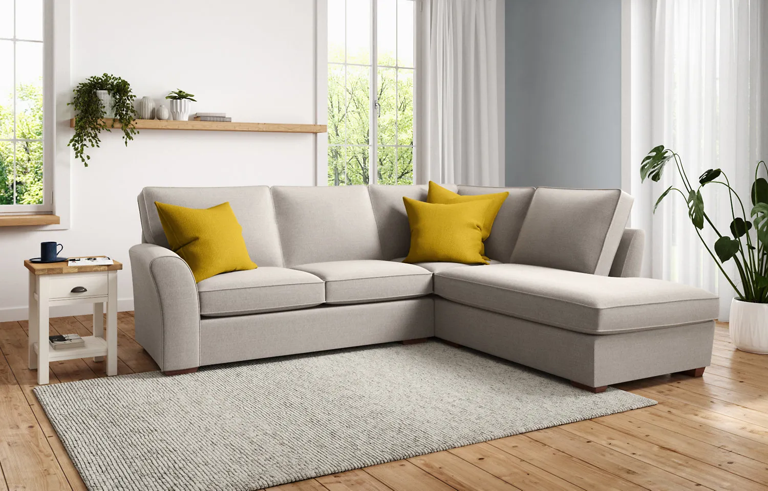 M&S Lincoln Corner Chaise Sofa (Right-Hand)