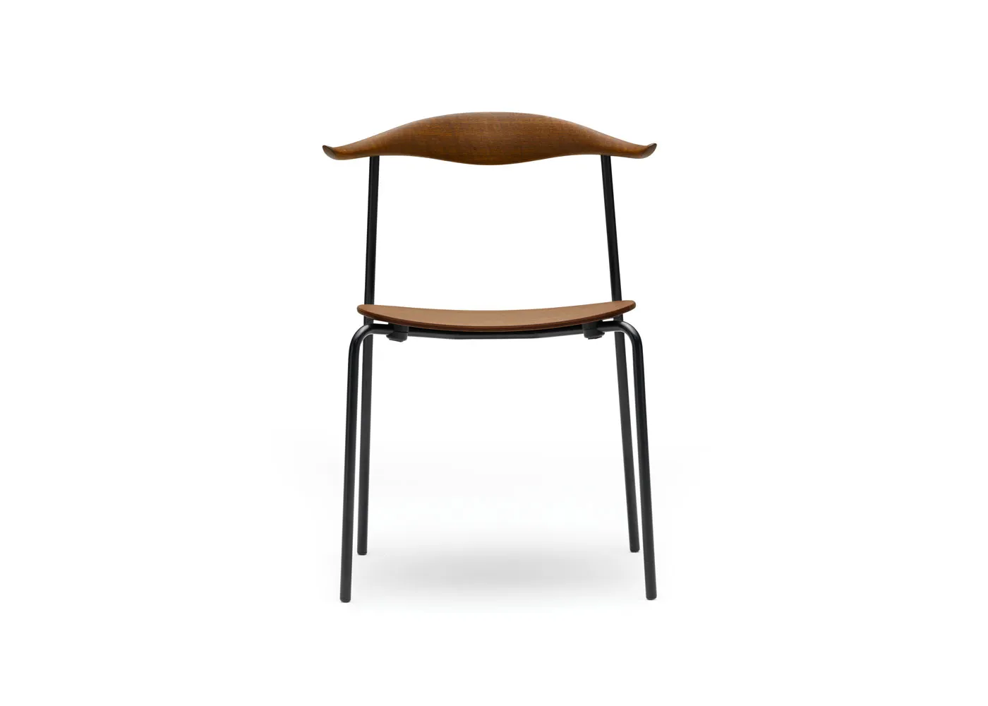 Carl Hansen & Søn CH88T Dining Chair Black Frame Smoked Stain Oak