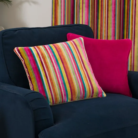 Aliyah Stripe Square Cushion 2