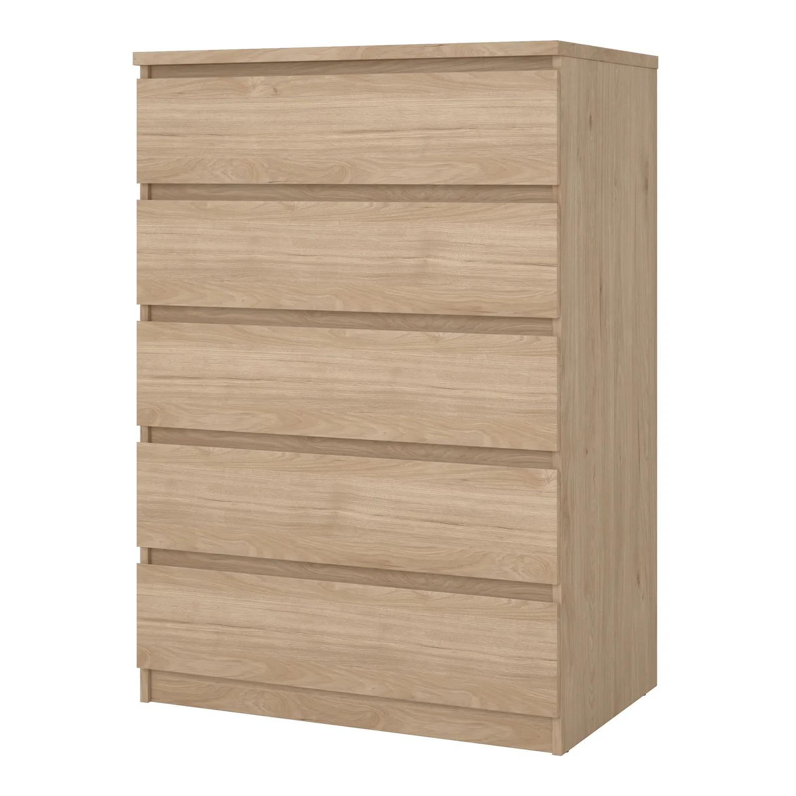 Furniture To Go Naia Chest of 5 Drawers in Light Oak 3