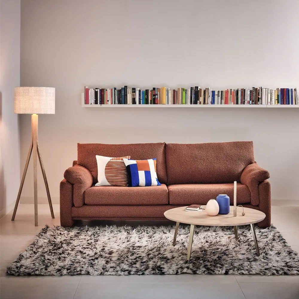 Heal's Baxter Wooden Floor Lamp with Shade Ash 4