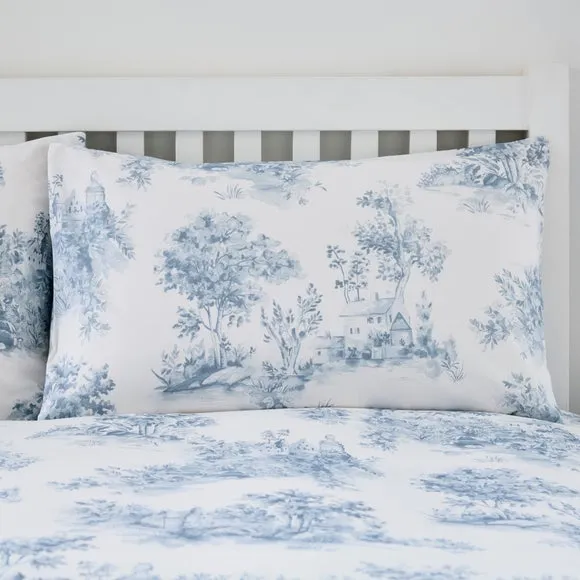 Toile Scene 100% Cotton Duvet Cover & Pillowcase Set 5