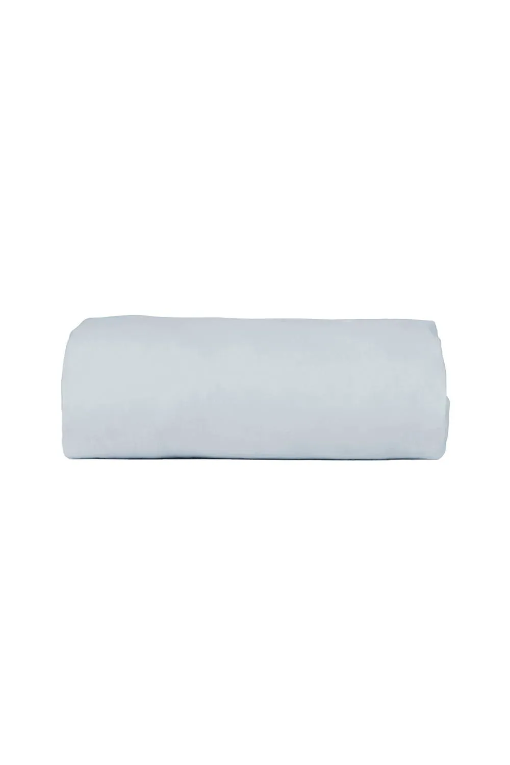 CHRISTY Pure Cotton Percale Fitted Sheets in Pale Blue 2