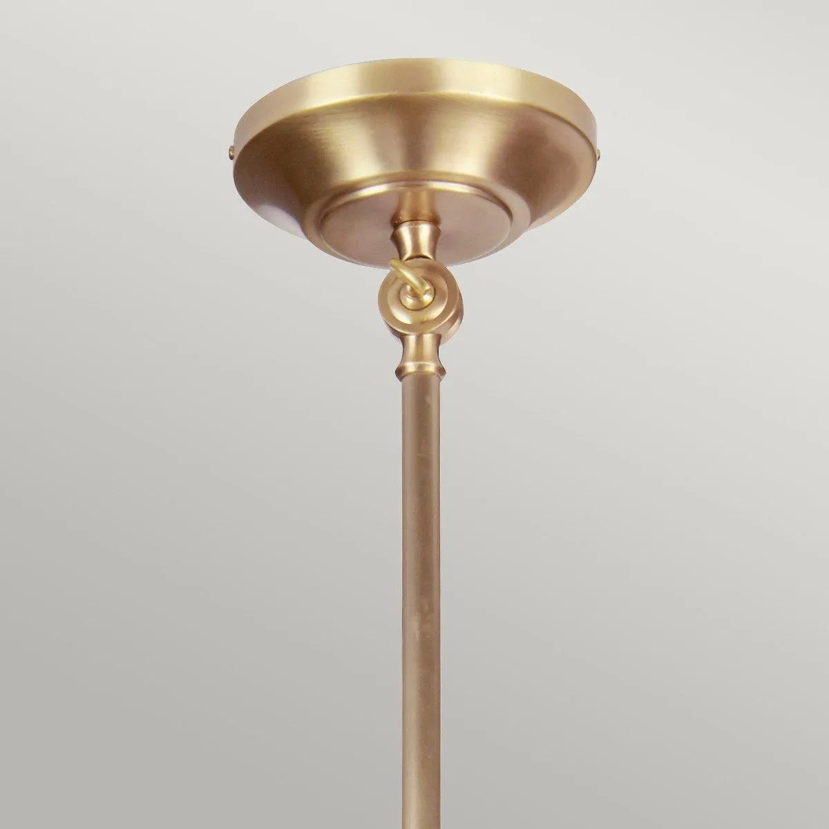 Netlighting Provence 1 Light Indoor Wall Ceiling Light Antique Brass E27 in Yellow 2
