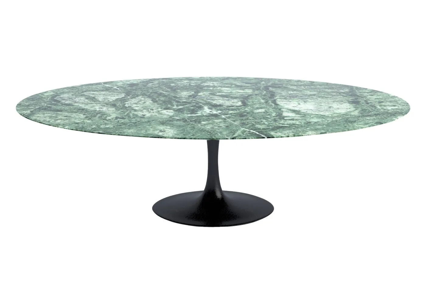Knoll Saarinen Dining Table with Black Base in Verdi Alpi 244cm