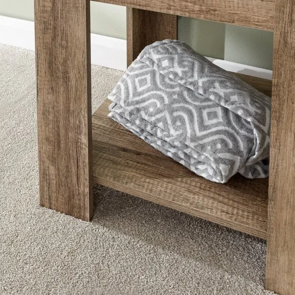Return - Canyon Side Table, Oak 3