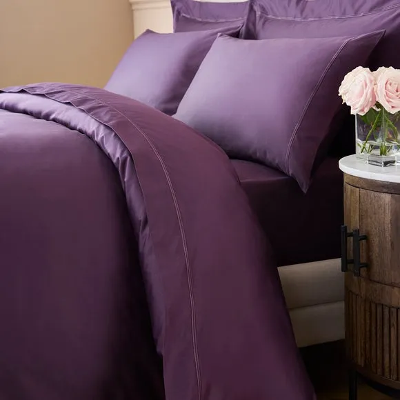 Dorma 800 Thread Count 100% Cotton Sateen Flat Sheet 1